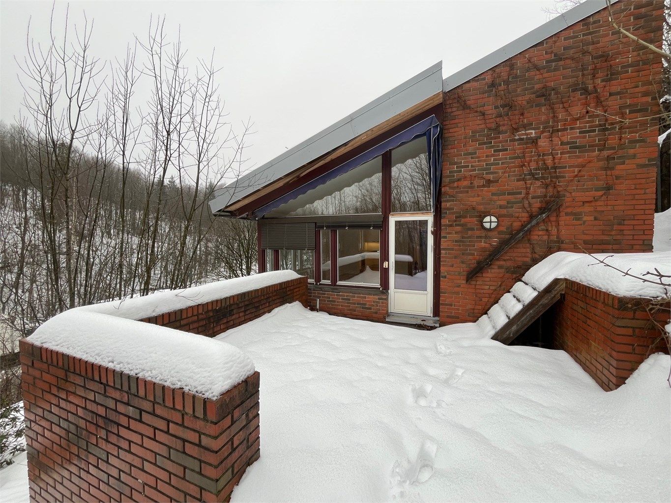 Idyllisk terrasse ut fra stuen