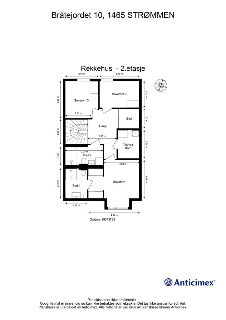 Plantegning 2.etasje