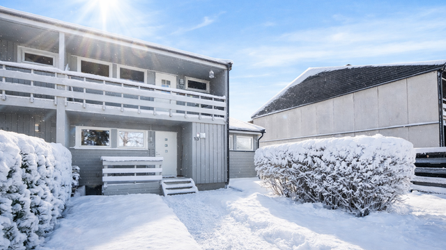 Velkommen til Veienmoen 13. Illustrasjonsfoto.