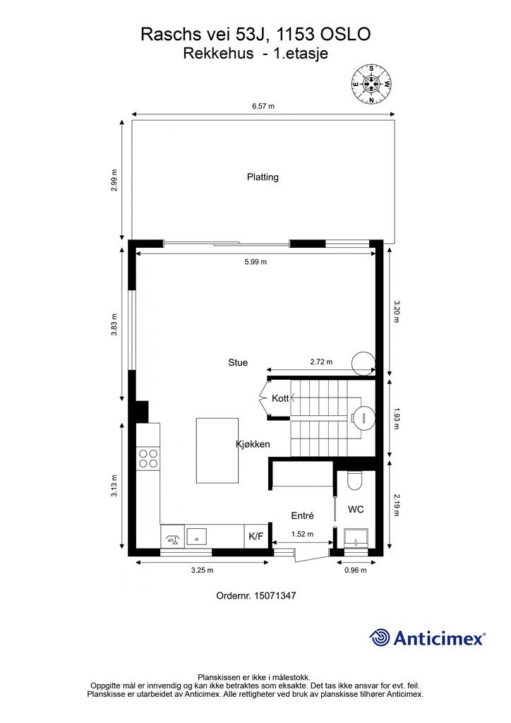 Plantegning 1.etasje