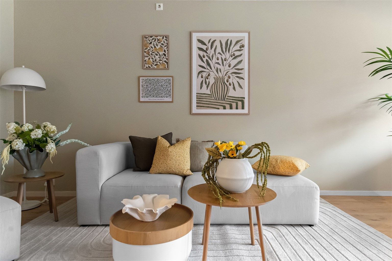 - Plass til en koselig sofakrok -