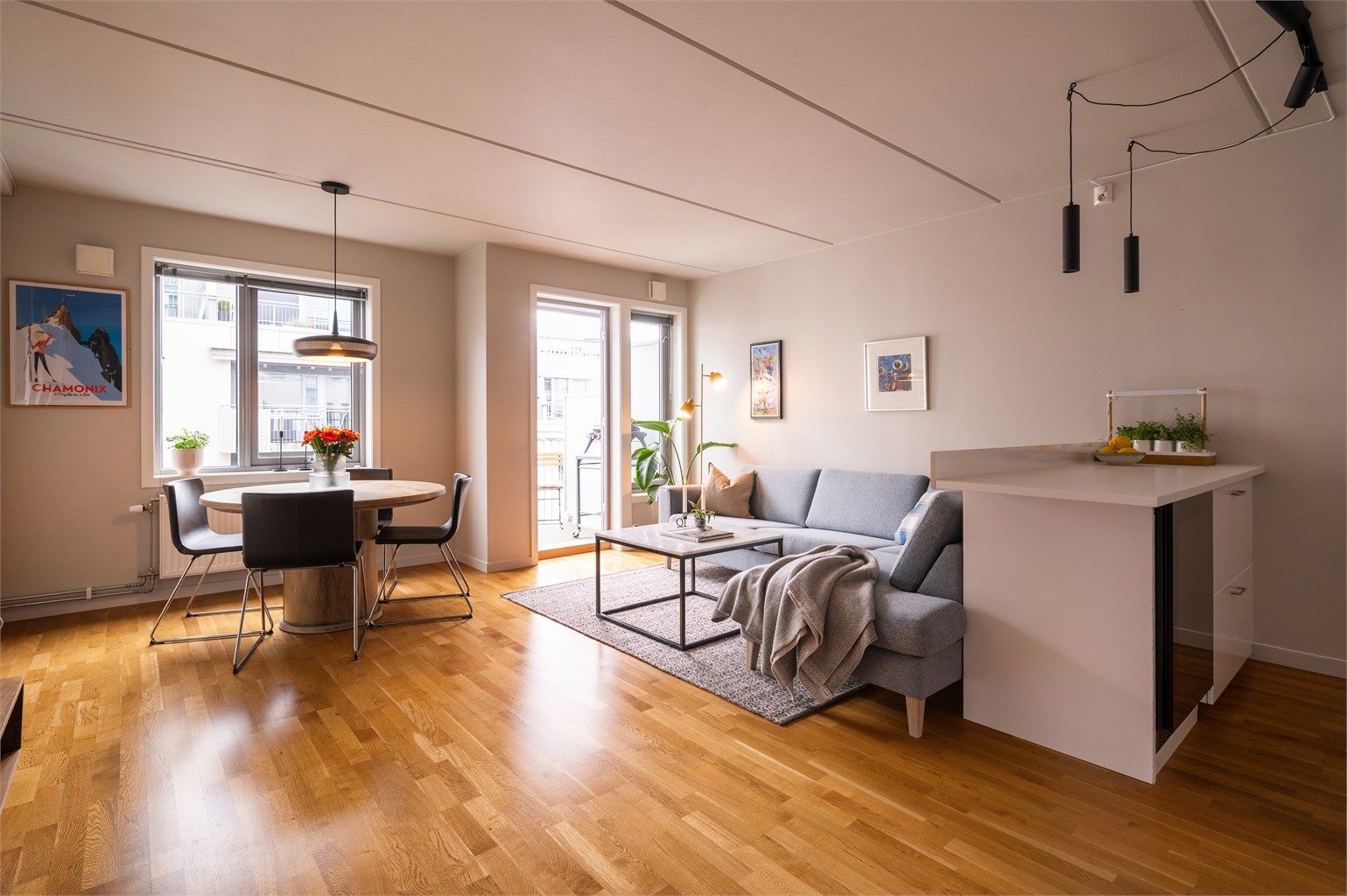 En moderne og pen leilighet i attraktive Ringens Park med hybeldel og mulighet for skattefri utleie.