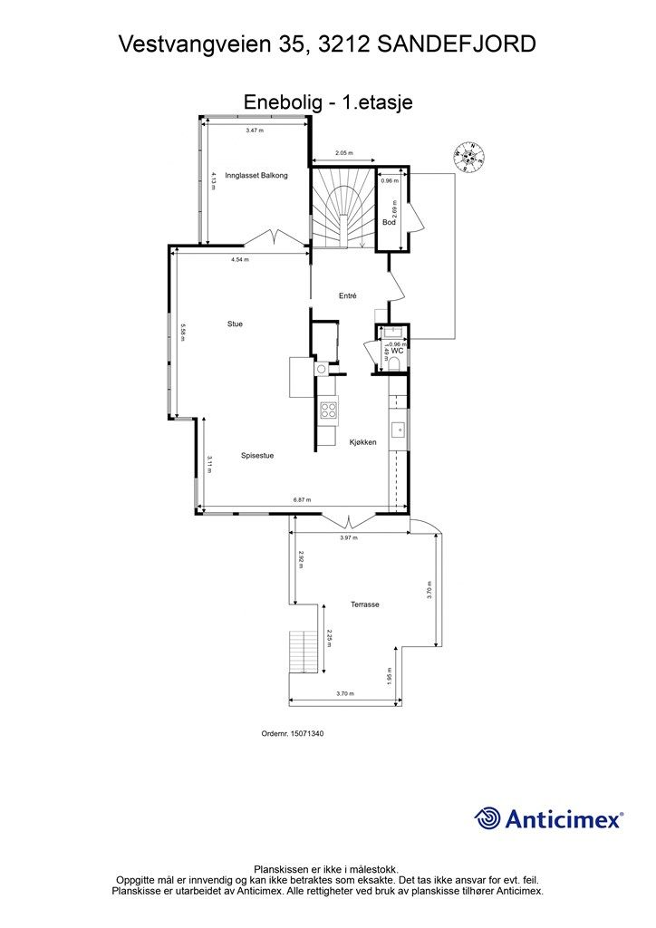 Plantegning 1.etasje