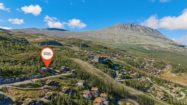 Kort vei til både Gaustablikk Fjellresort og sosiale samlingspunkter i området.