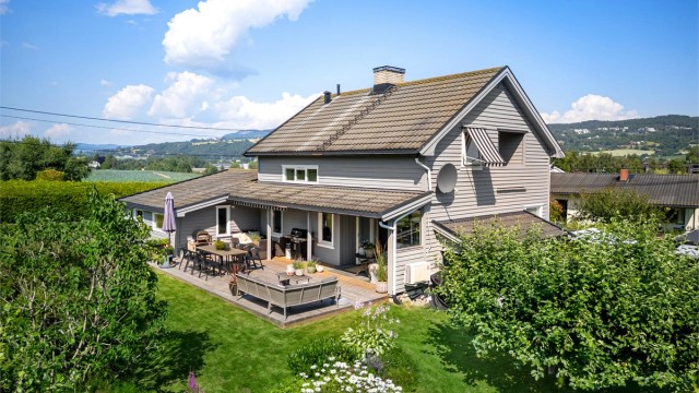 Innholdsrik og pen enebolig med hybel.
Foto: Ole Thorgeir Solheim Thoresen