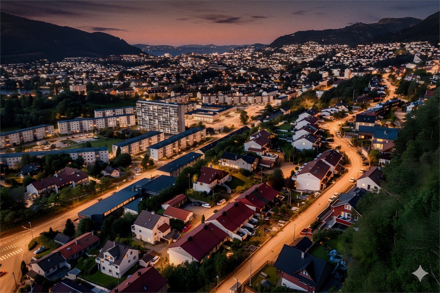 - Et innholdsrik rekkehus i ettertraktet og barnevennlig nabolag -