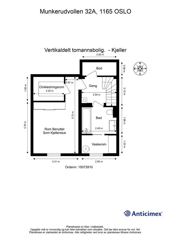 Plantegning - Kjeller