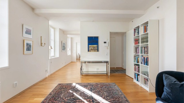 Et balansert ventilasjonssystem er felles for bygget og sørger for et godt inneklima.