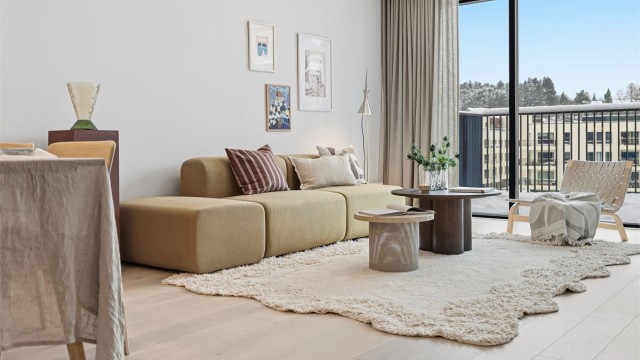 Velkommen til denne strøkne leiligheten fra 2023 i Rådmann Paulsens gate 54!