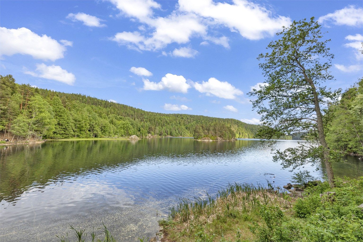 Her kan man bade, padle og fiske
