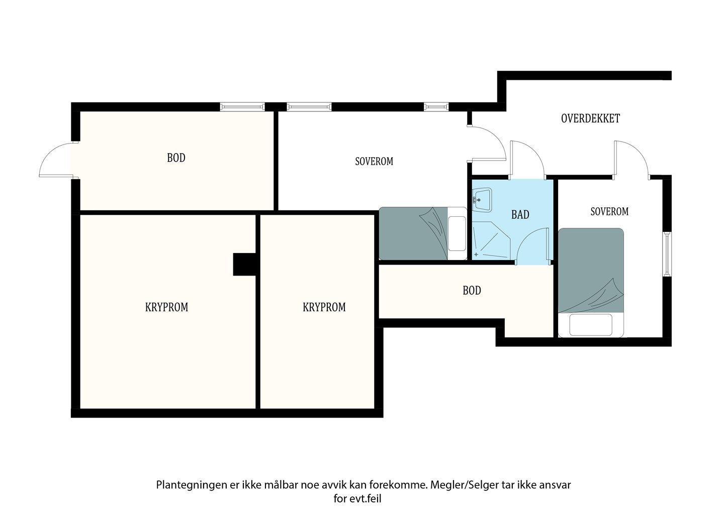 Plantegning underetasje