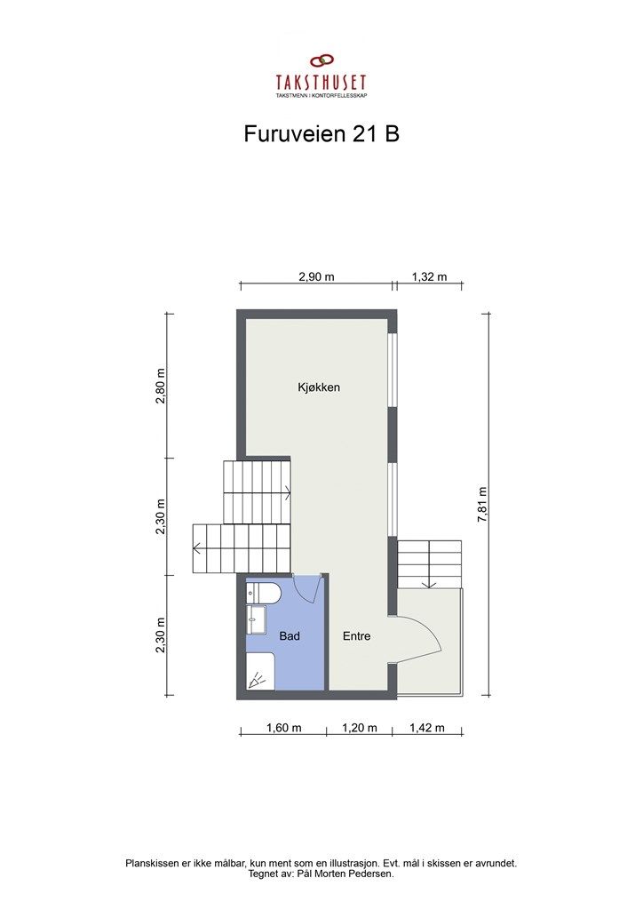 Plantegning 1. Etasje