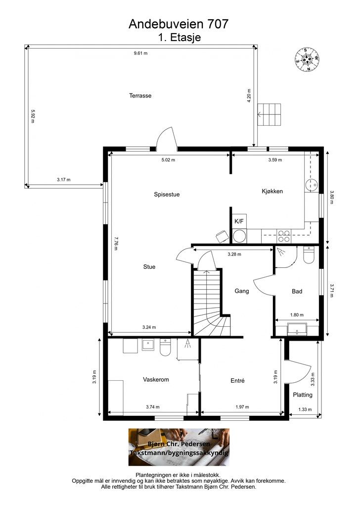 Plantegning hovedplan