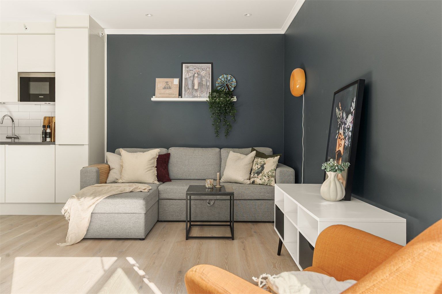 - Plass til en koselig sofakrok -