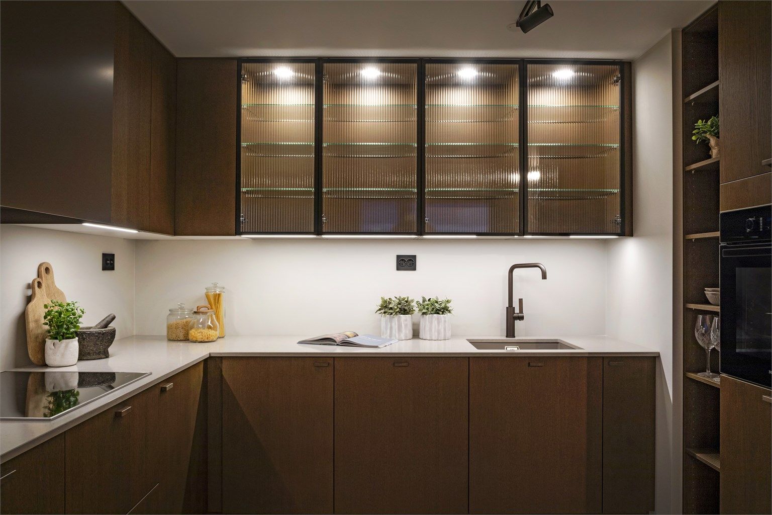 Downlights i overskap 