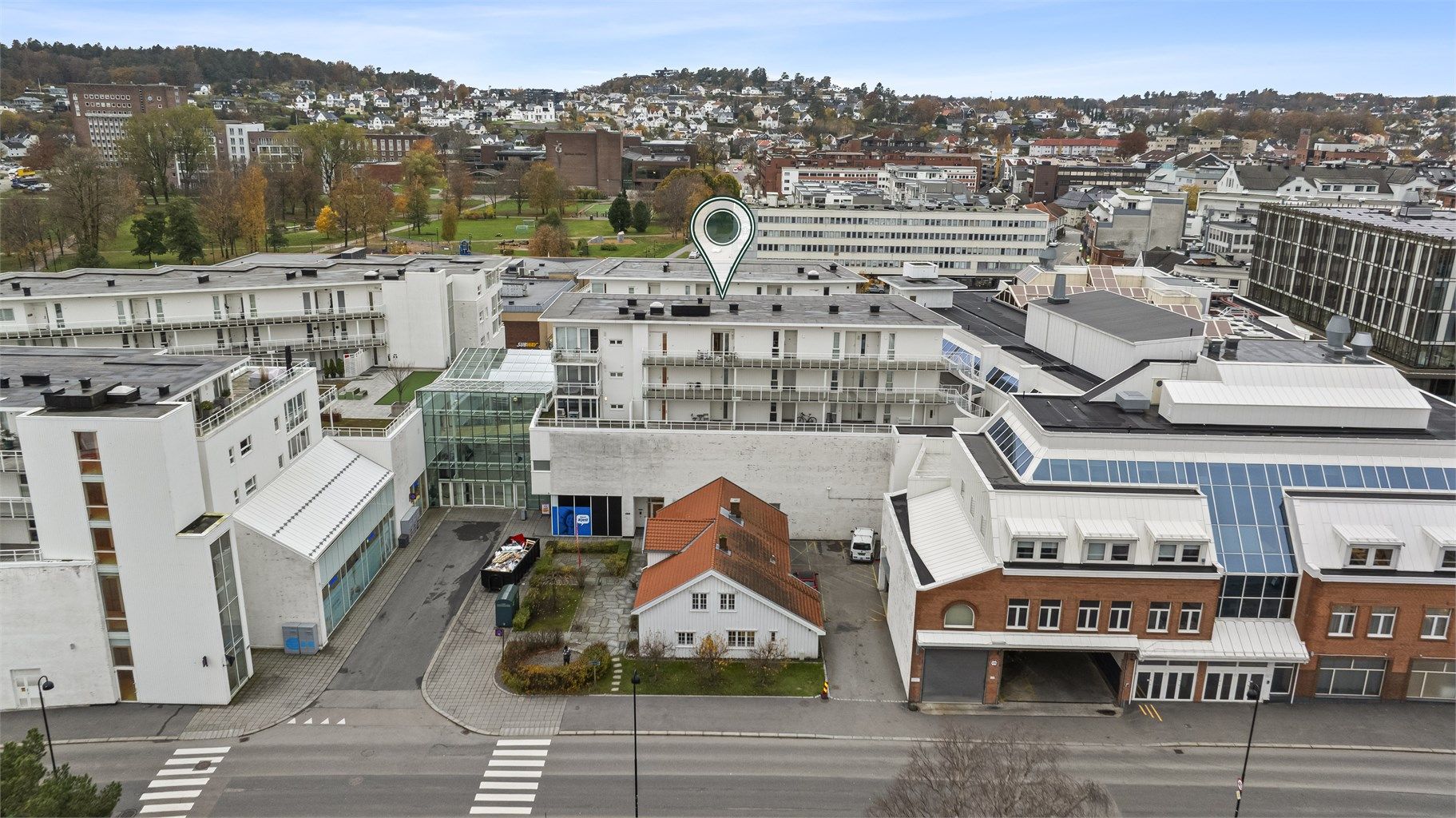 Flott beliggenhet i 5. etg