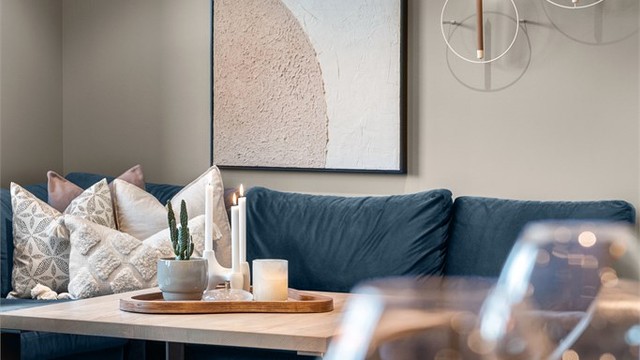 Detaljefoto fra spisestuen