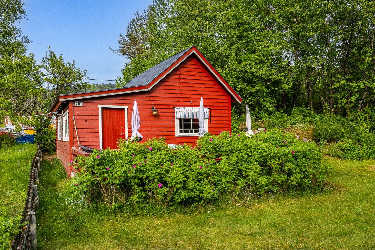 Liten hytte STOR LYKKE