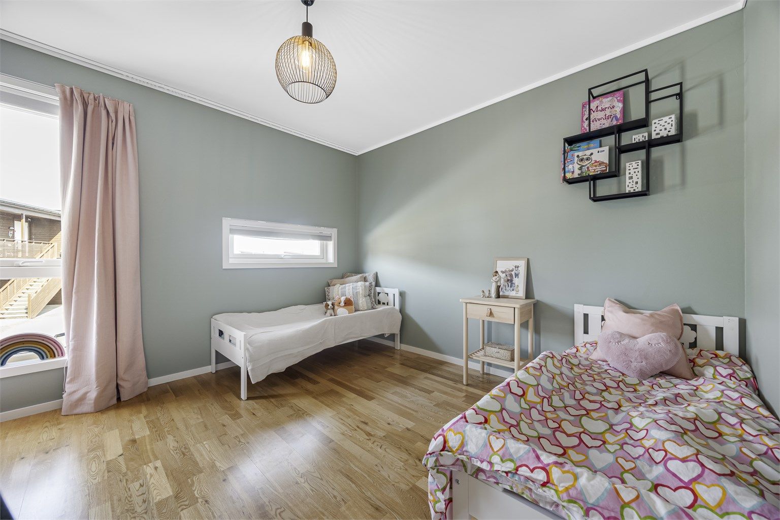 Alle 3 soverom er av romslig størrelse. 