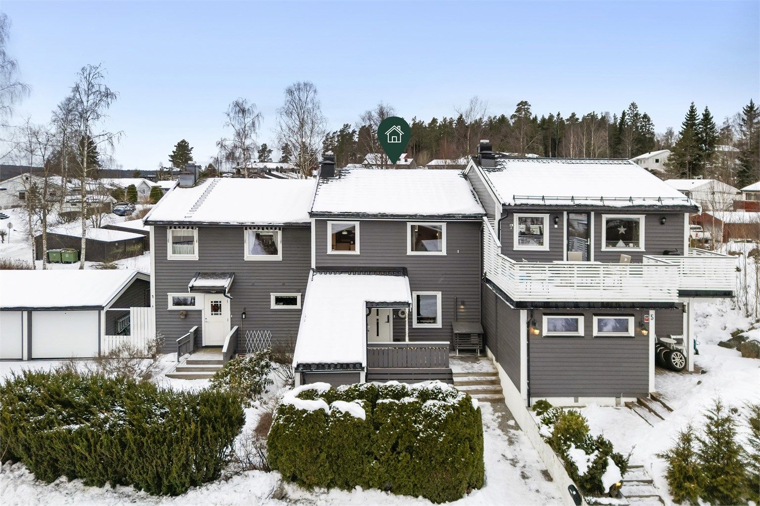 Velkommen til Måltrostveien 3 - Rekkehus i et populært boligområde i Våglia.