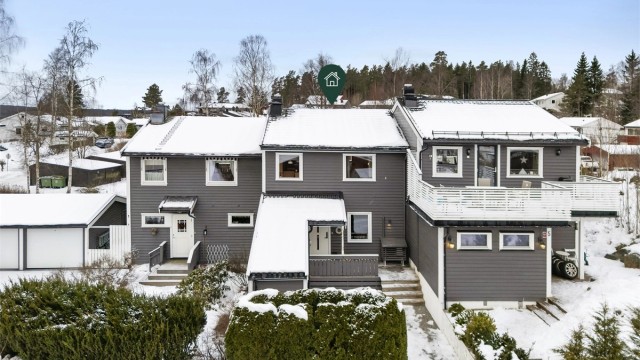 Velkommen til Måltrostveien 3 - Rekkehus i et populært boligområde i Våglia.