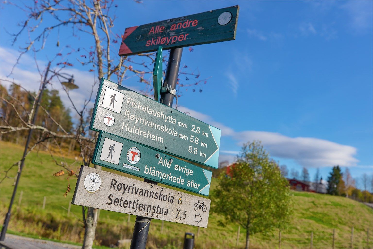 Du kan sette bilen hjemme, og ta sykkelen innover i Østmarka fra Sørlihavna