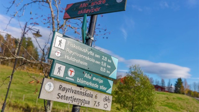 Du kan sette bilen hjemme, og ta sykkelen innover i Østmarka fra Sørlihavna