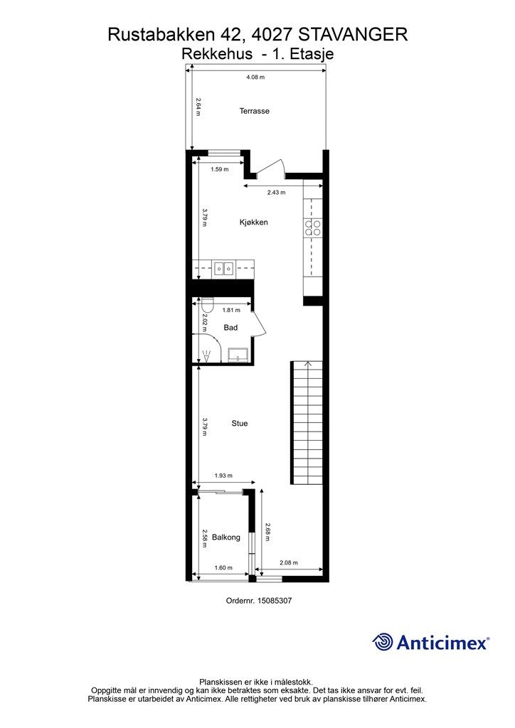 Plantegning - 1. Etasje