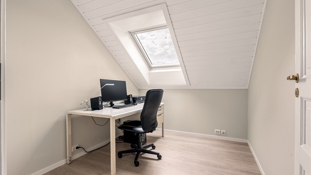 Rom benyttet som kontor.
