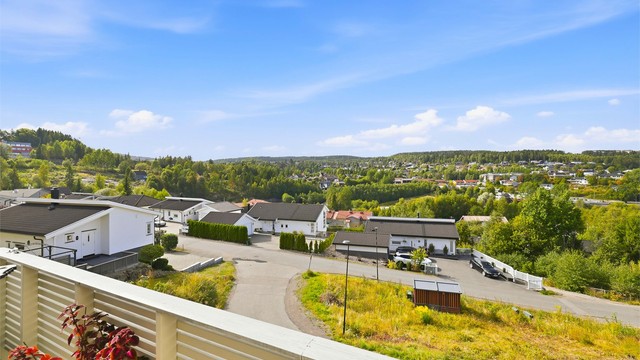Utsikten fra terrassen