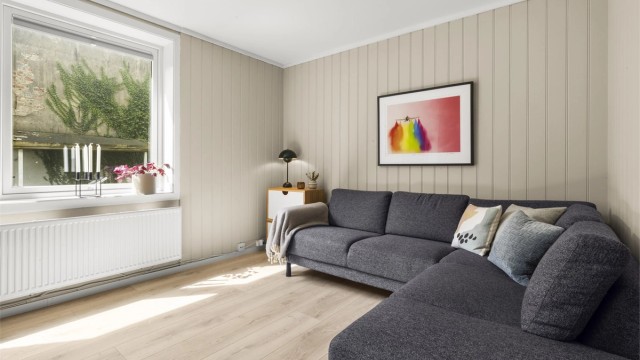 God plass til sofa og stuebord