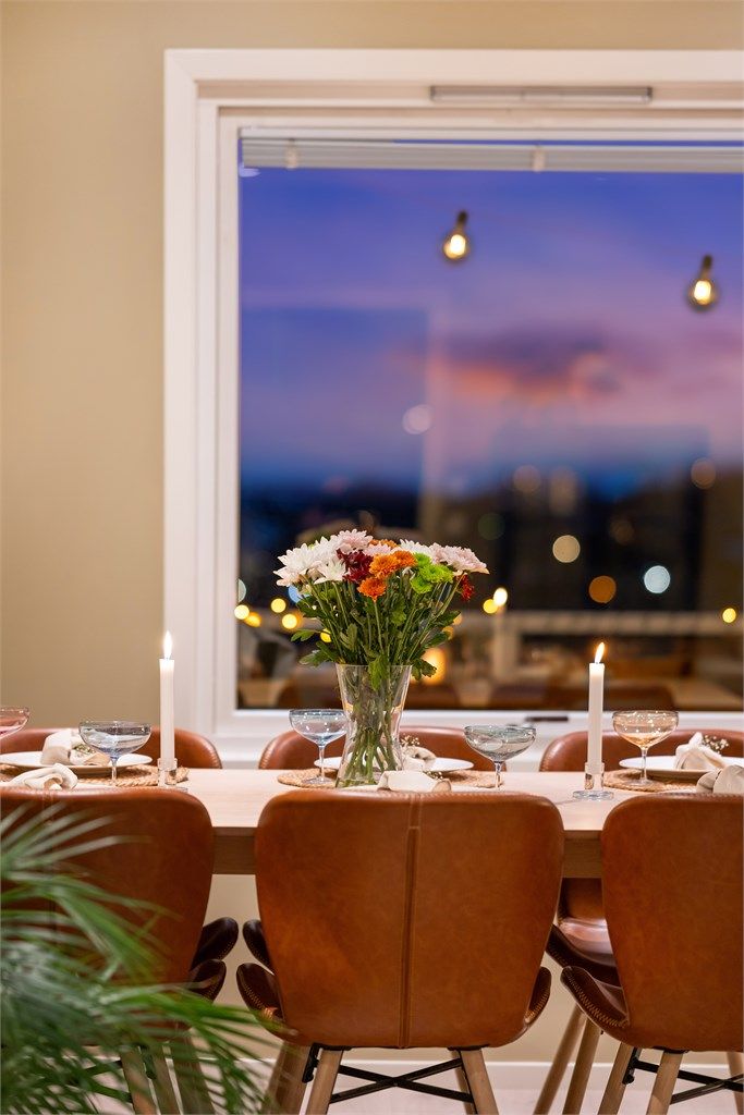 Stemningsbilde kveldstid.