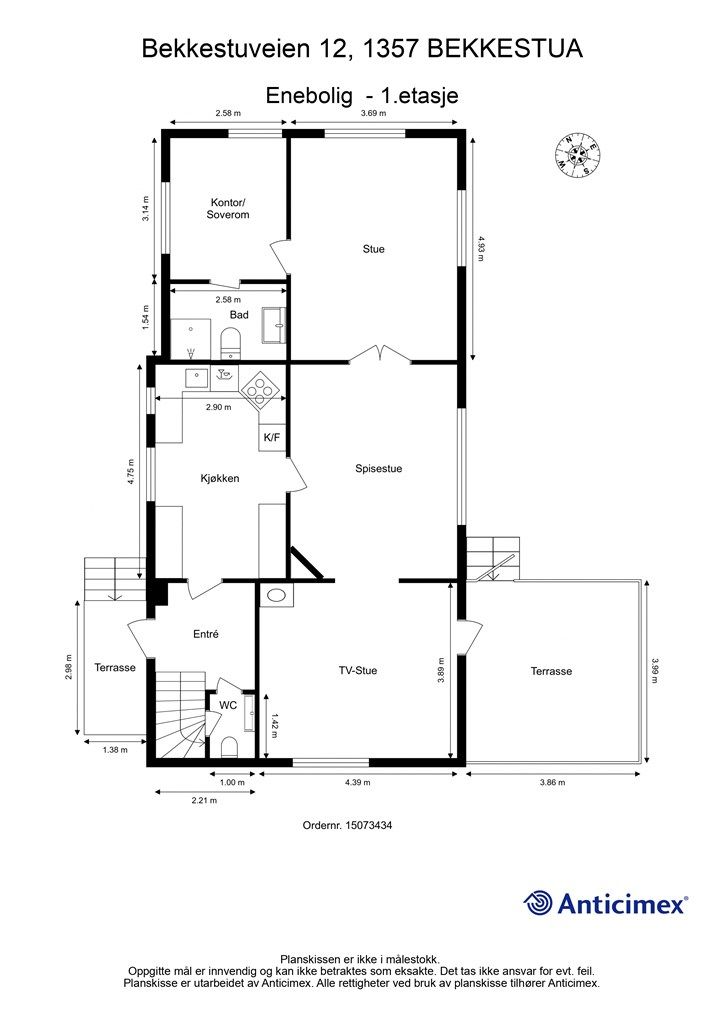Plantegning- 1.etasje.