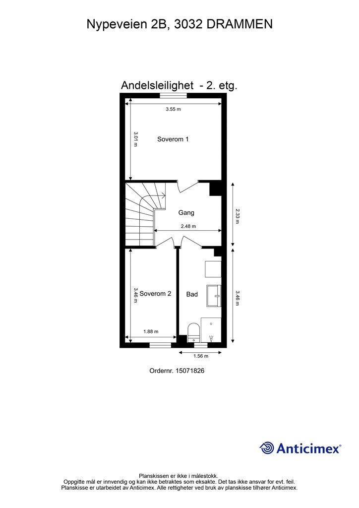 Plantegning- 2. etg.