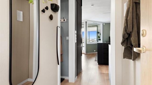 Fra gang/entre mot stue.