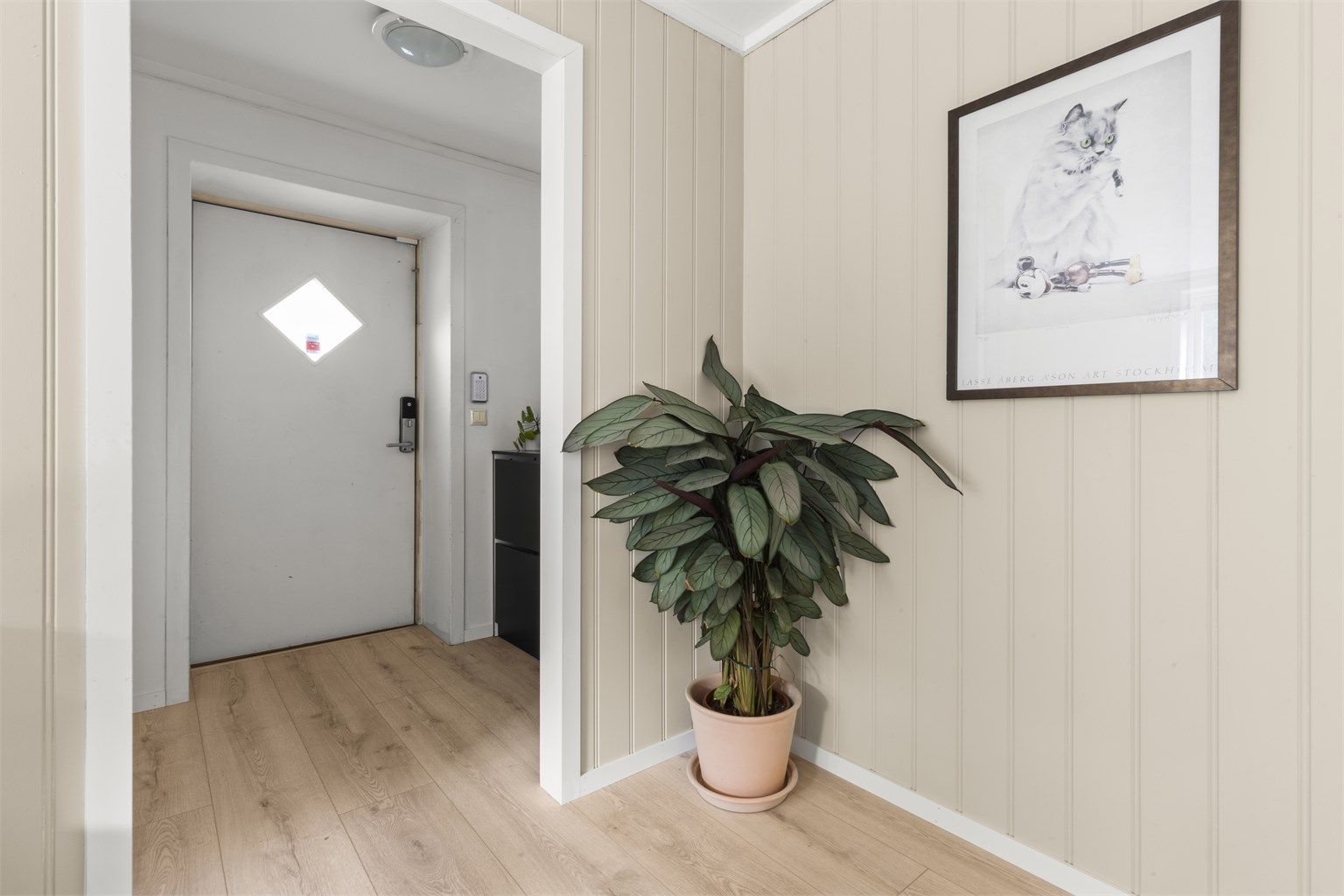 Praktisk og imøtekommende entre / inngangsparti 