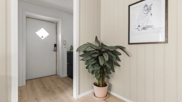 Praktisk og imøtekommende entre / inngangsparti