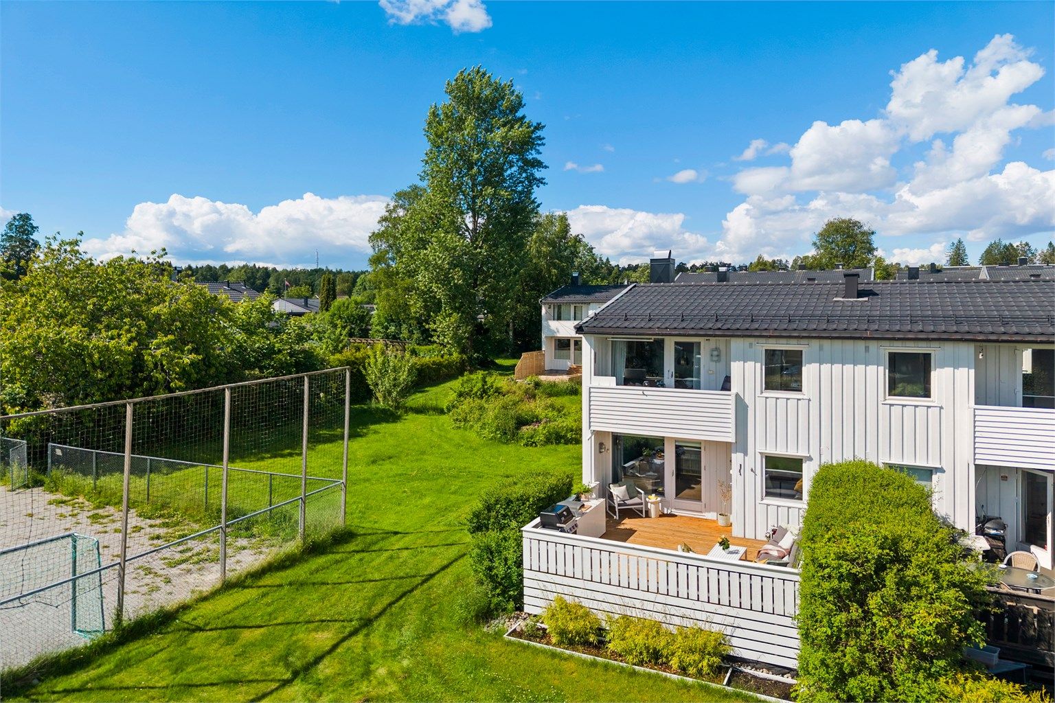 Veldrevet sameie med fine fellesarealer