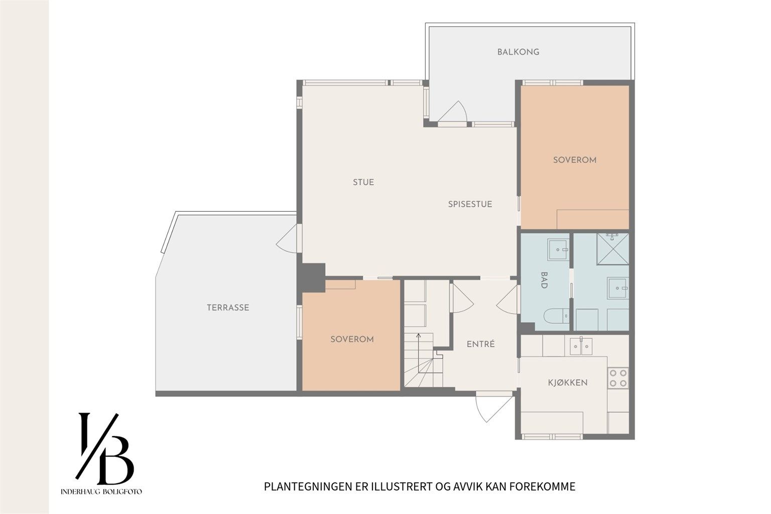 Plantegning 1. etasje
