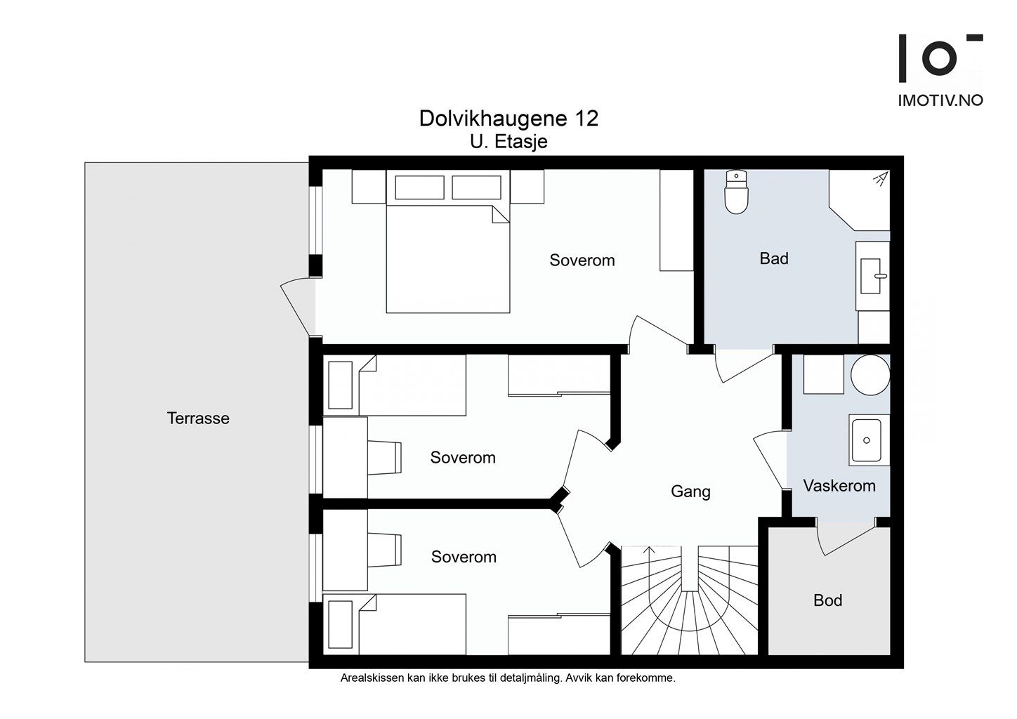 - Plantegning underetasje -
