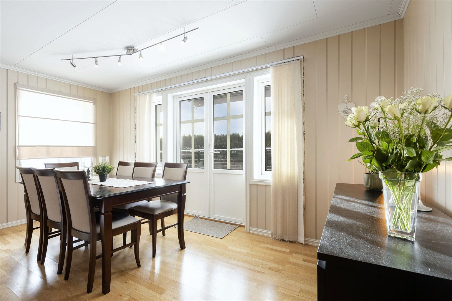 God plass til spisestue