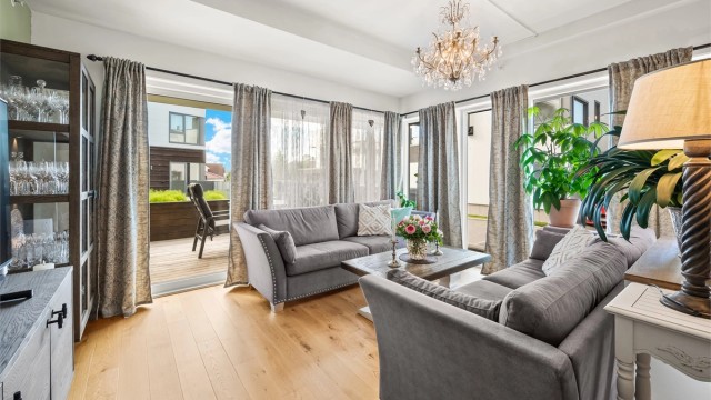 Leiligheten har balansert ventilasjonsanlegg med varmegjenvinning.