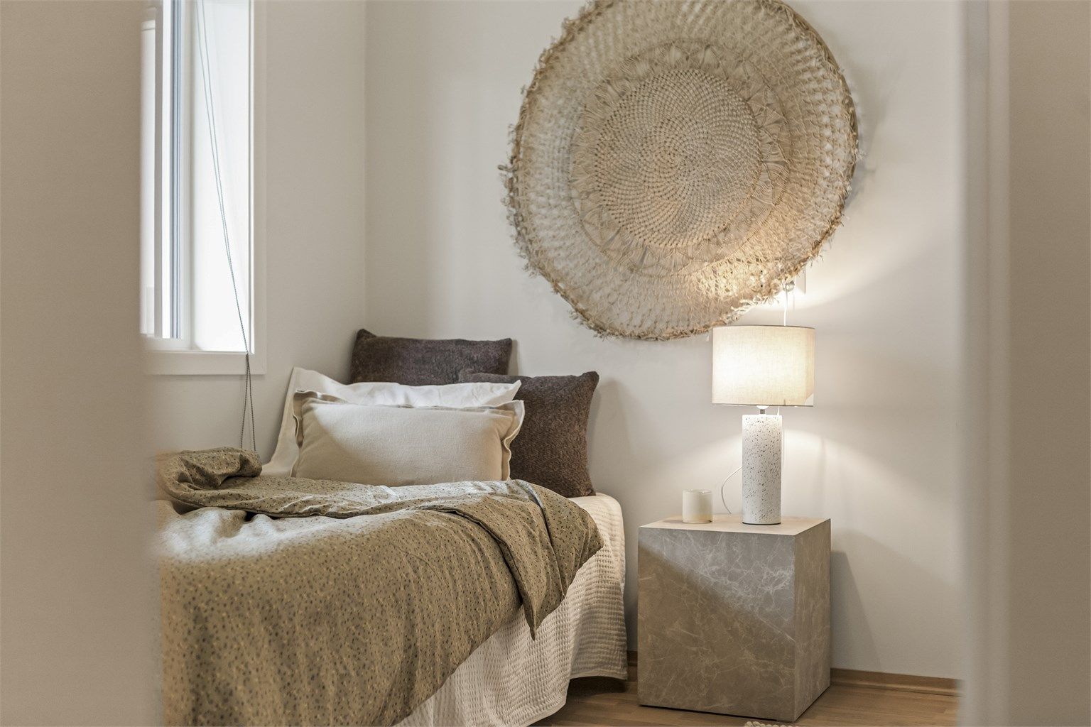 Leiligheten har totalt to soverom.