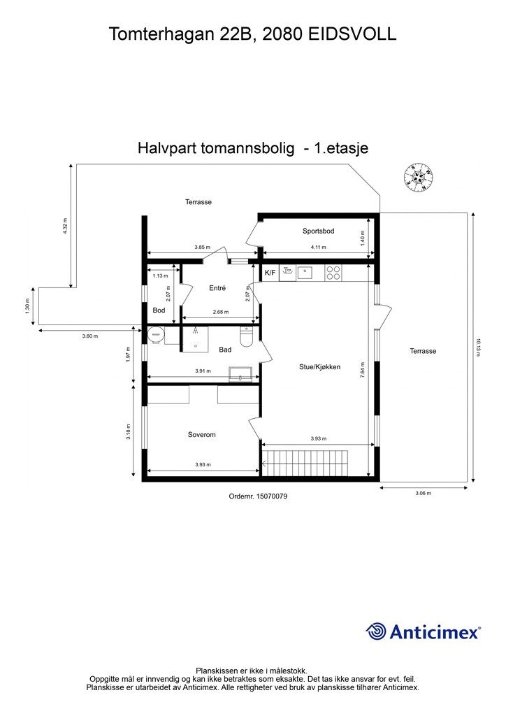 Plantegning 1.etasje