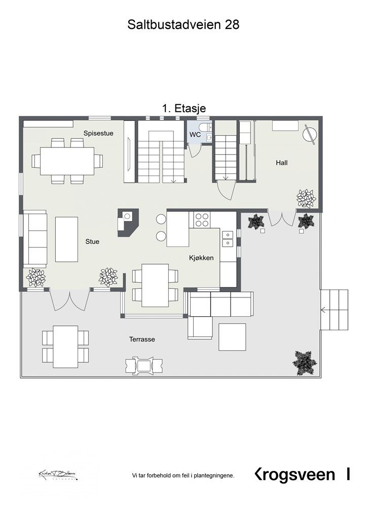 Planskisse 1. etasje