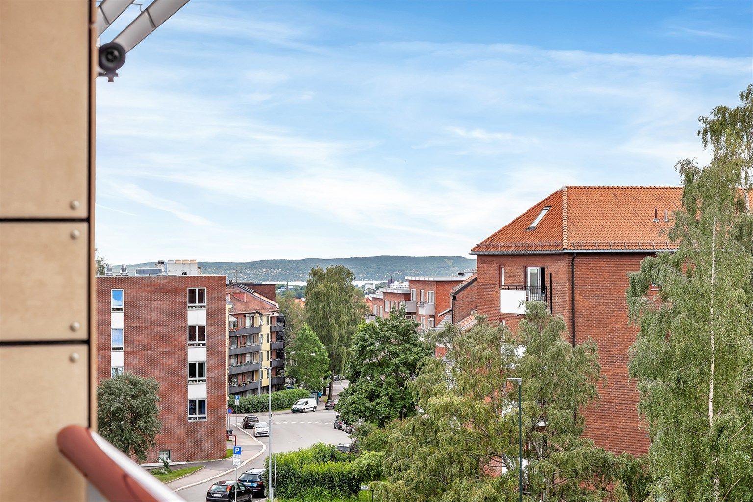 Her har du utsikt mot Oslofjorden og helt opp til Holmenkollen.