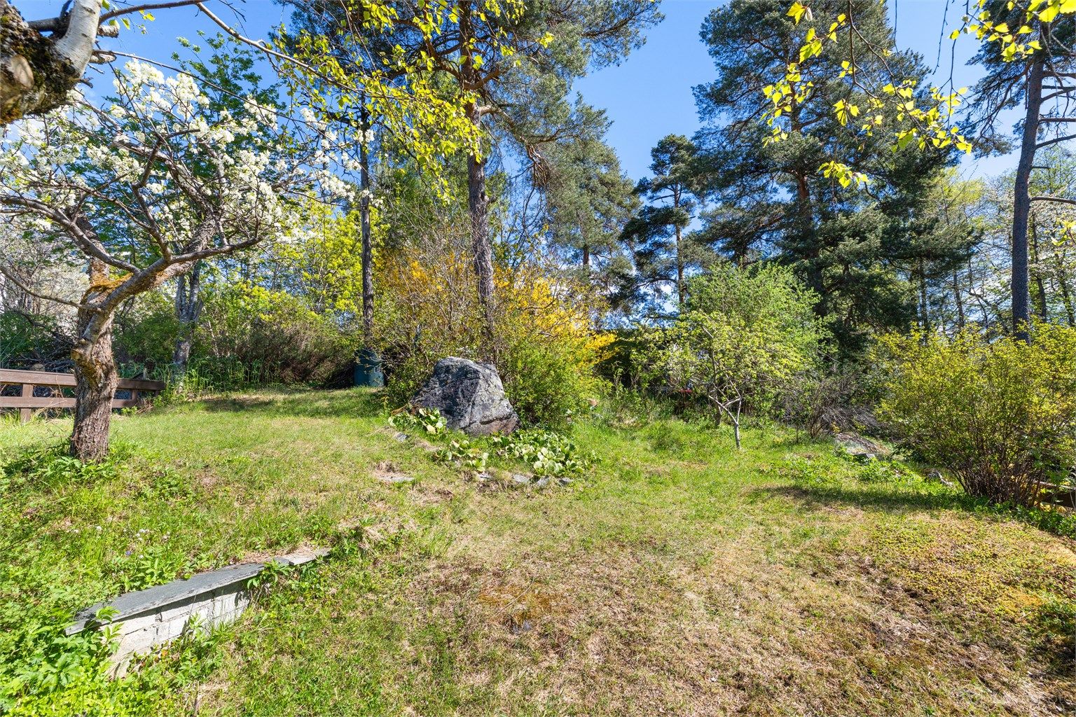 Hagen grenser til grøntområde (regulert til grøntområde)