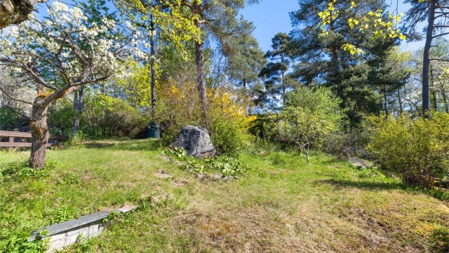 Hagen grenser til grøntområde (regulert til grøntområde)