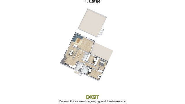 Nygårdsbakken 1 - 3D - 1