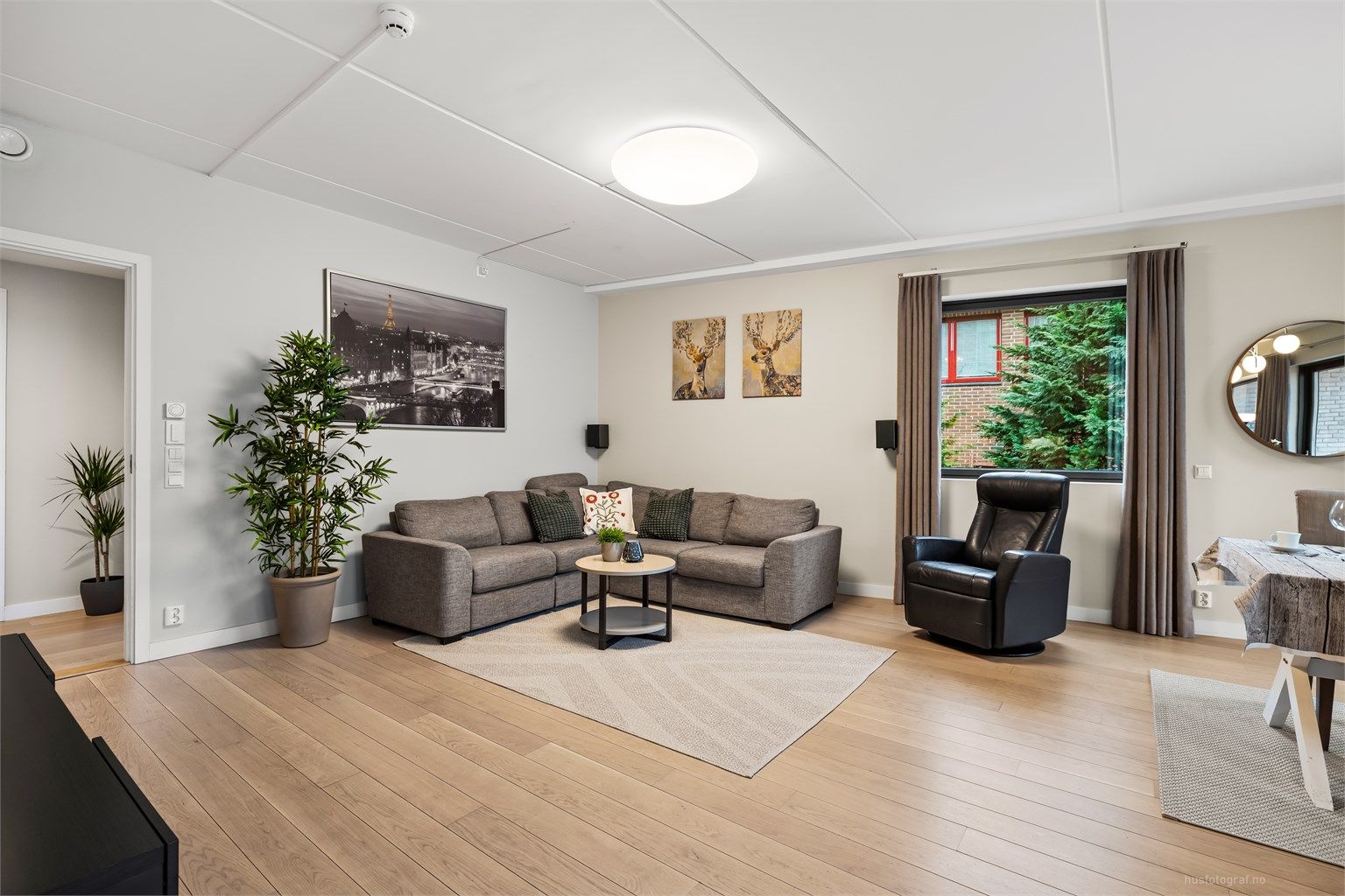 Leiligheten er velholdt og har en praktisk planløsning